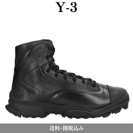 y3 ブラック（黒）系 Y-3(ワイスリー) ブーツ(メンズ) - ブランド通販