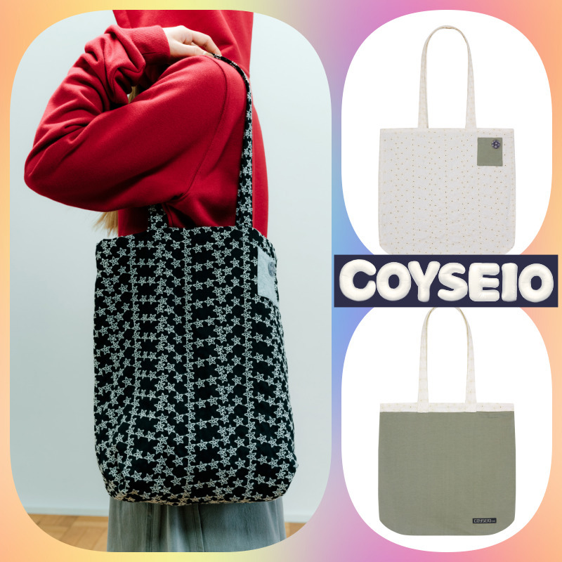 COYSEIO】リバーシブル/送料税込 ☆038 STAR REVERSIBLE BAG
