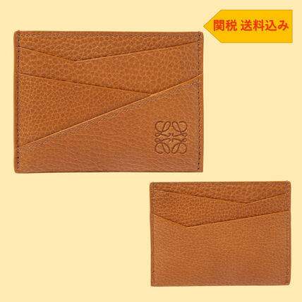 ブラウン（茶色）系 LOEWE PUZZLE(ロエベ パズル) カードケース・名刺