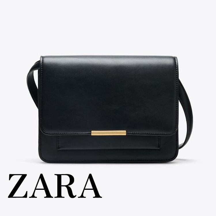 ZARA】メタルディテール クロスボディバッグ 6363/610/800 (ZARA
