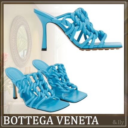 ブルー（青）系 26.5cm BOTTEGA VENETA(ボッテガヴェネタ) サンダル