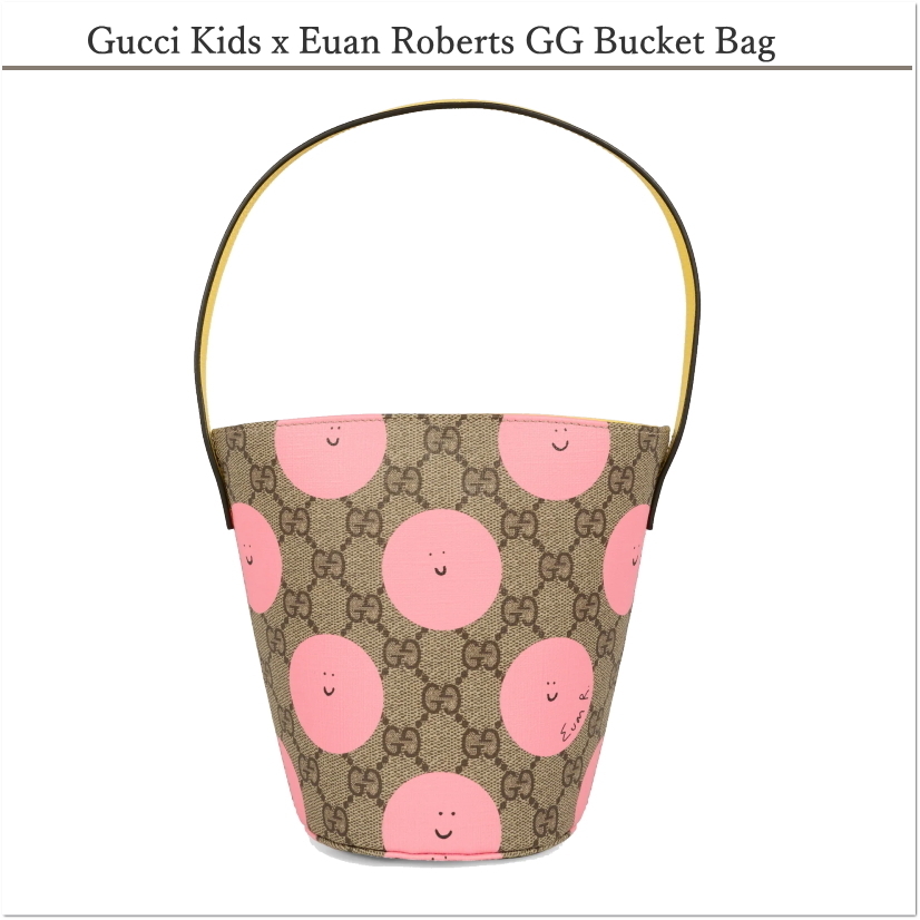 大人もOK☆Gucci Kids x Euan Roberts GGバケットバッグ関税込
