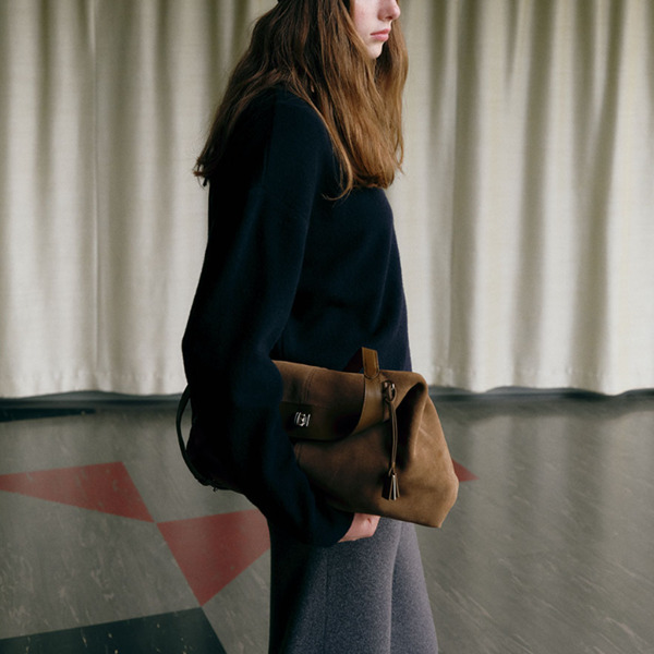 JOY GRYSON] Seli Shoulder Bag Suede 牛革スエード 送料税込 (JOY