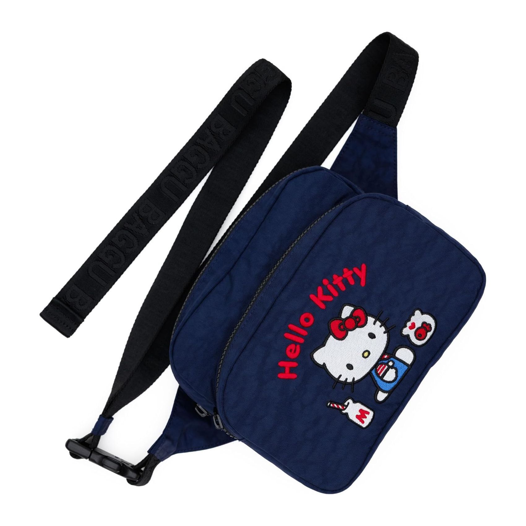 BAGGU×ハローキティ*コラボ クロスボディバッグ/ウエストポーチ (BAGGU