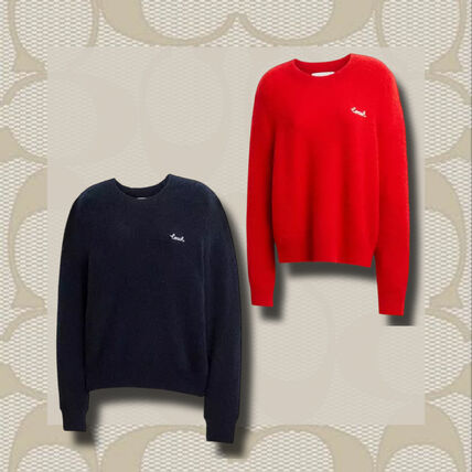 レッド（赤）系 Coach(コーチ) スウェット・トレーナー(レディース