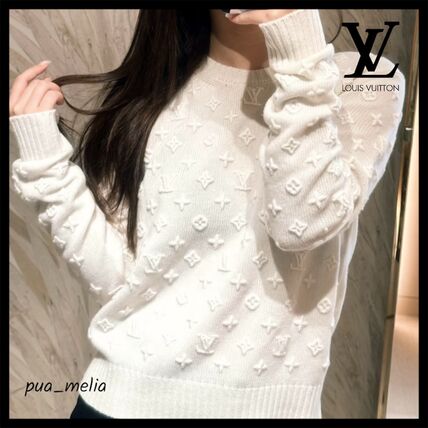 ホワイト（白）系 Louis Vuitton(ルイヴィトン) ニット・セーター