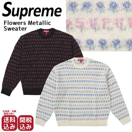 クルーネック Supreme(シュプリーム) ニット・セーター(メンズ