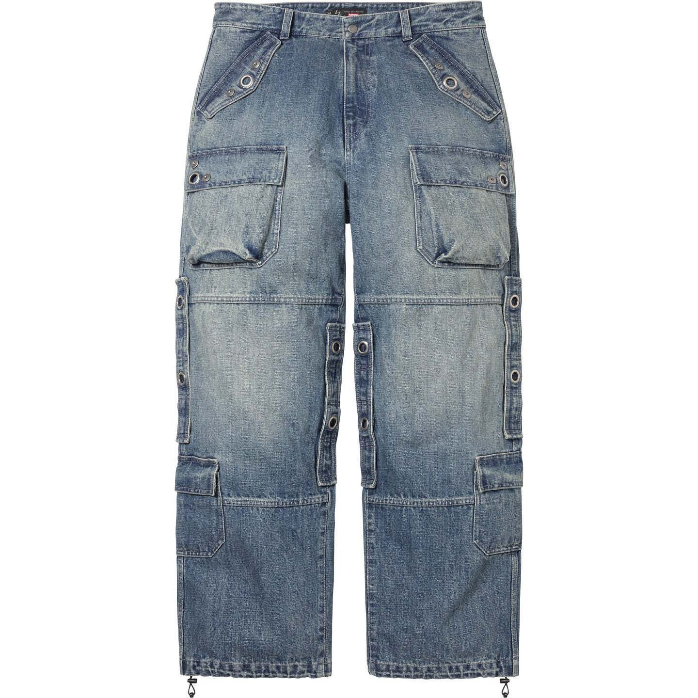 SUPREME x Y's】Denim Utility Pant Washed Blue - 25FW (Supreme