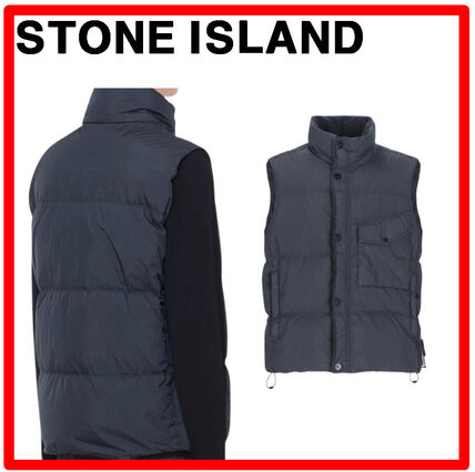 ダウンベスト メンズ STONE ISLAND(ストーンアイランド) - ブランド