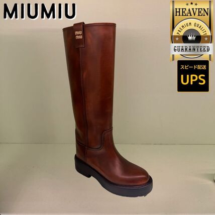 現地価格セール ブラウン（茶色）系 MiuMiu(ミュウミュウ) ロング