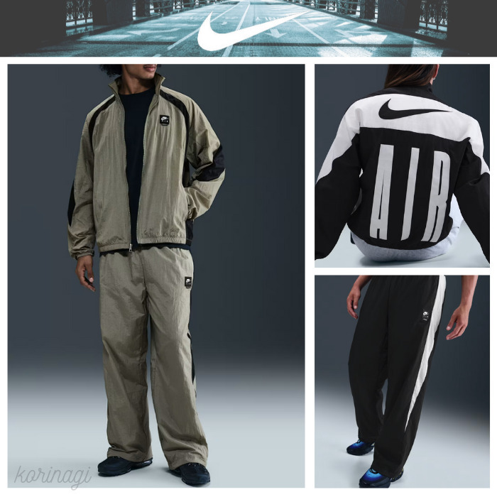 上下セット】NIKE Air Woven 軽量 トラックジャケット＆パンツ (Nike