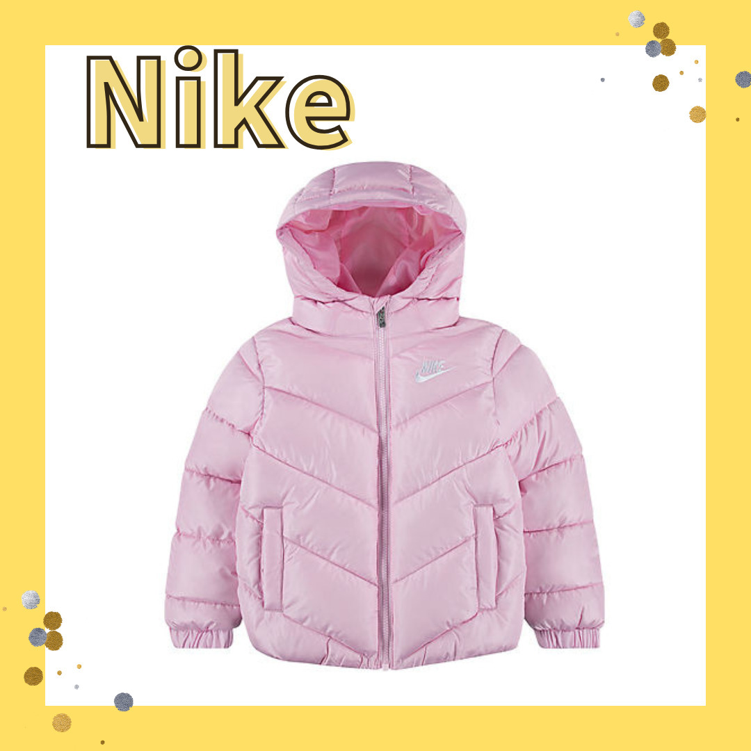 防寒力◎！【Nike】キッズ ダウンジャケット 5Y～ ピンク (Nike/キッズ