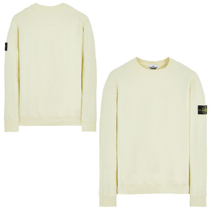 イエロー（黄色）系 STONE ISLAND(ストーンアイランド) スウェット