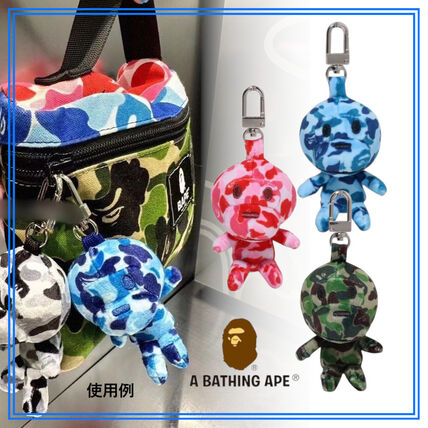 ピンク系 A BATHING APE(アベイシングエイプ) キーケース・キーリング