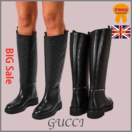 ニーハイブーツ GUCCI(グッチ) ロングブーツ(レディース) - ブランド