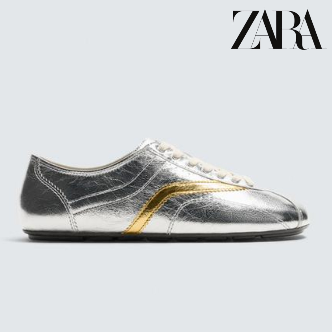 ZARA］レザー スニーカー HARRY LAMBERT FOR ZARA X DISNEY (ZARA