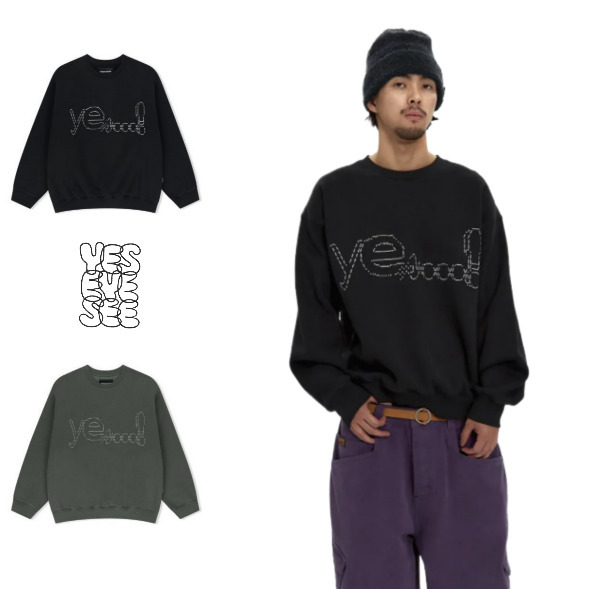 25AW YESEYESEE Y.E.S Dotted Logo Sweatshirt (YESEYESEE/スウェット