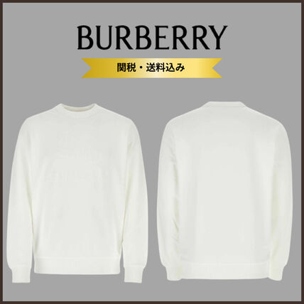 ホワイト（白）系 Burberry(バーバリー) スウェット・トレーナー
