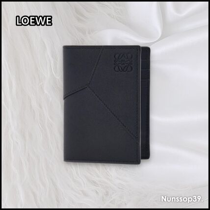 un ブラック（黒）系 LOEWE(ロエベ) カードケース・名刺入れ(メンズ