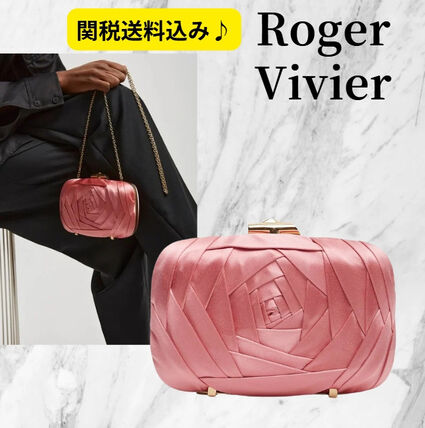 ピンク系 Roger Vivier(ロジェ・ヴィヴィエ) クラッチバッグ