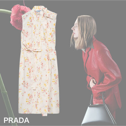 花柄 PRADA(プラダ) ワンピース・オールインワン(レディース