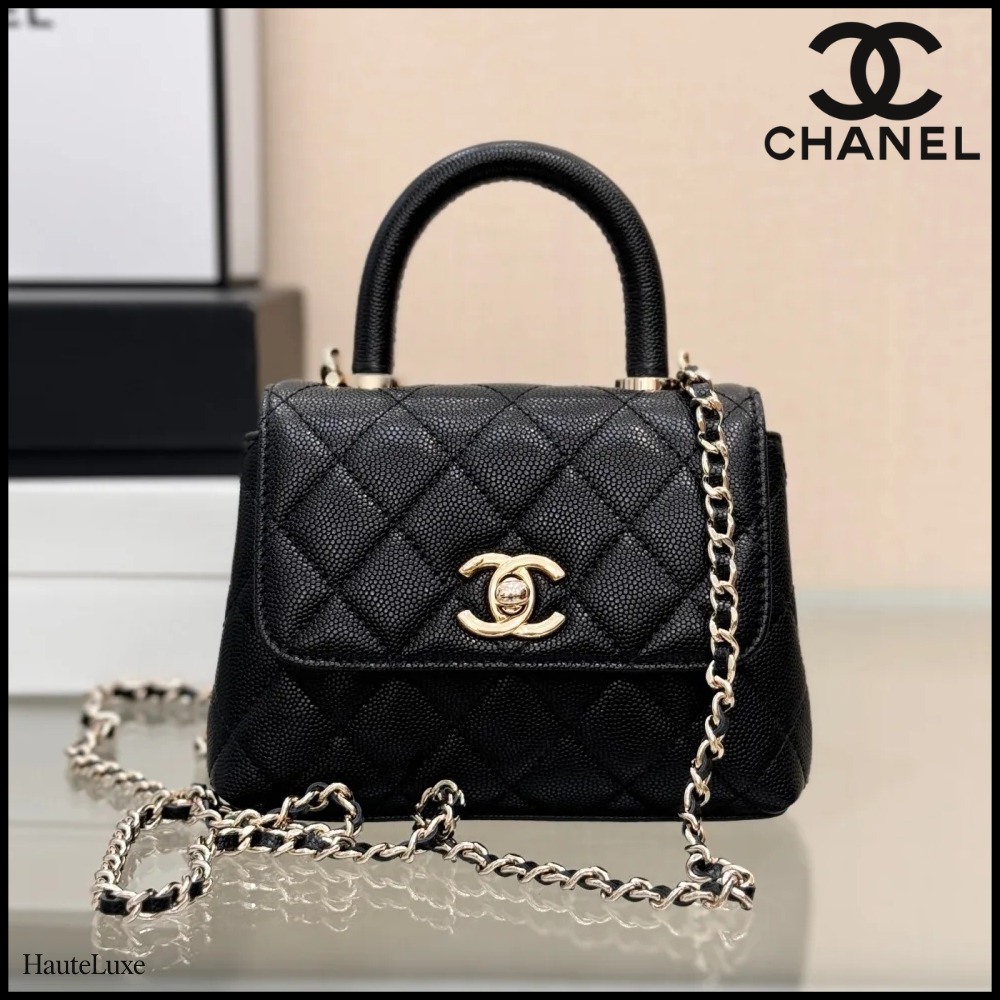 人気カラー【CHANEL】シャネル ココハンドル 14.5㎝ (CHANEL