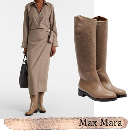 Max Mara(マックスマーラ) ロングブーツ(レディース) - ブランド通販の