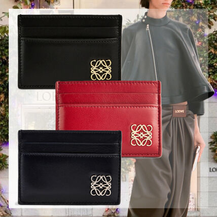 ネイビー（紺）系 LOEWE(ロエベ) カードケース・名刺入れ(レディース