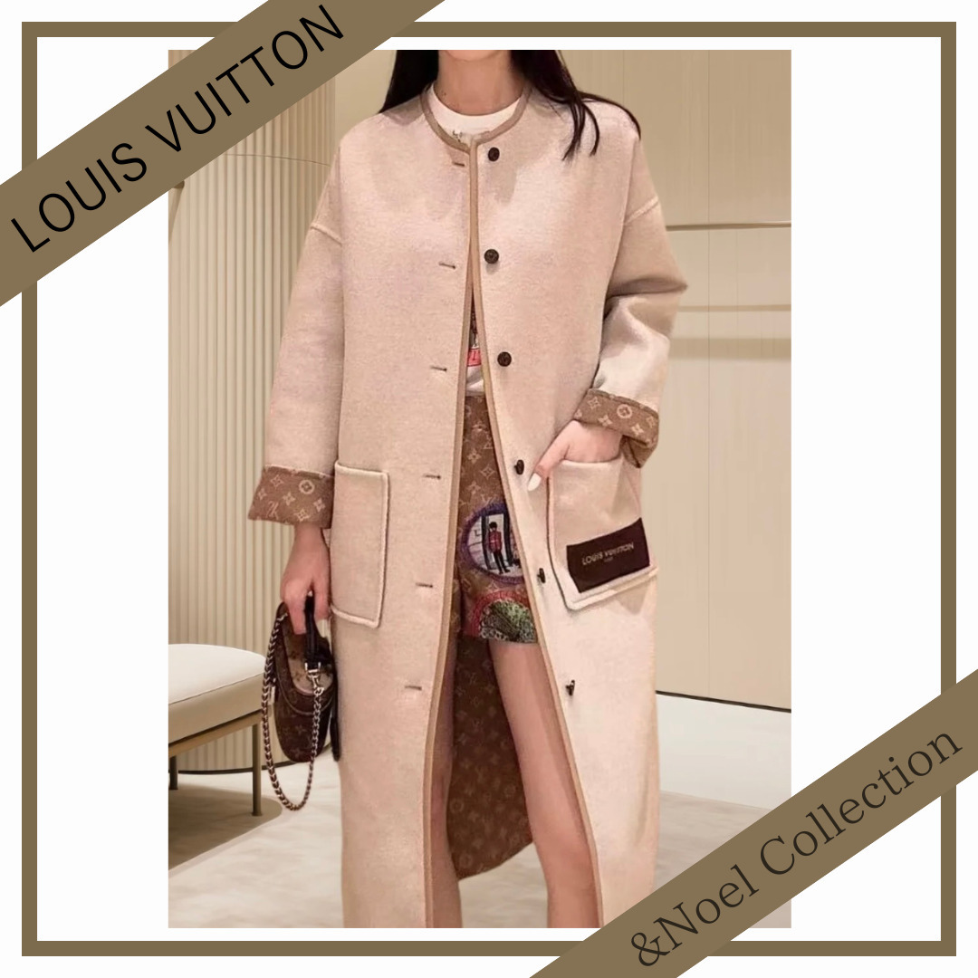 美しいシルエット】Louis Vuitton *ダブルフェイスコート (Louis