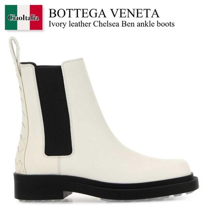 ホワイト（白）系 BOTTEGA VENETA(ボッテガヴェネタ) ブーツ