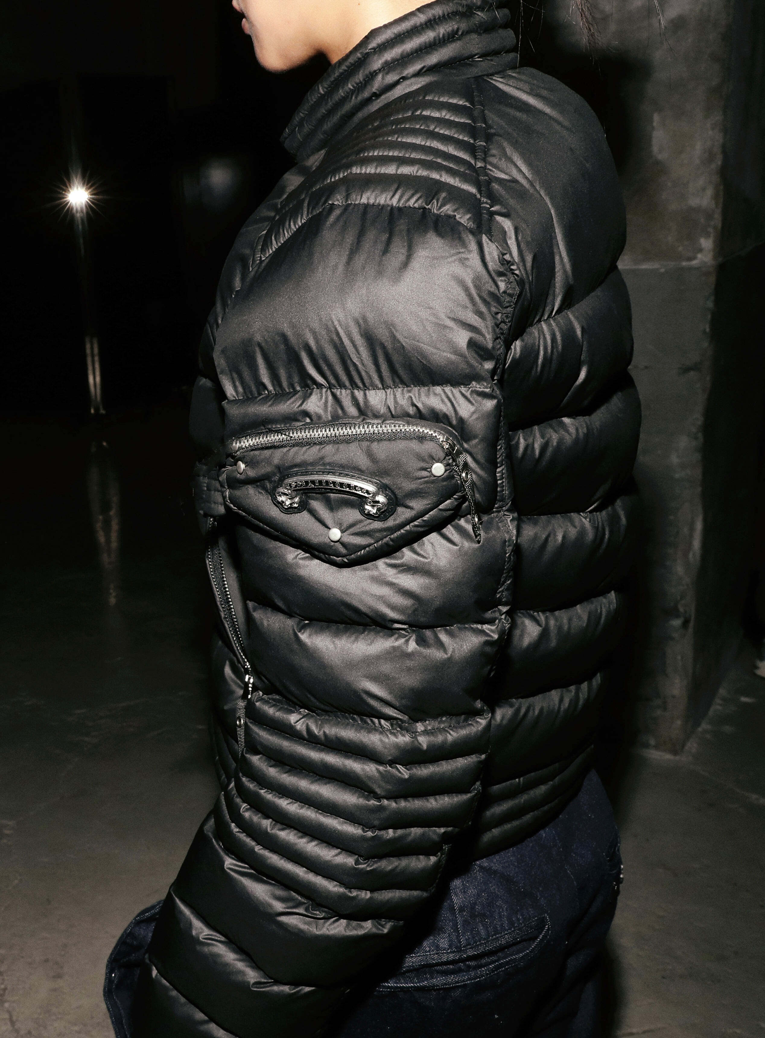 BADBLOOD ♥ Viper 31-2 Midweight Biker Puffer/追跡付 (BADBLOOD