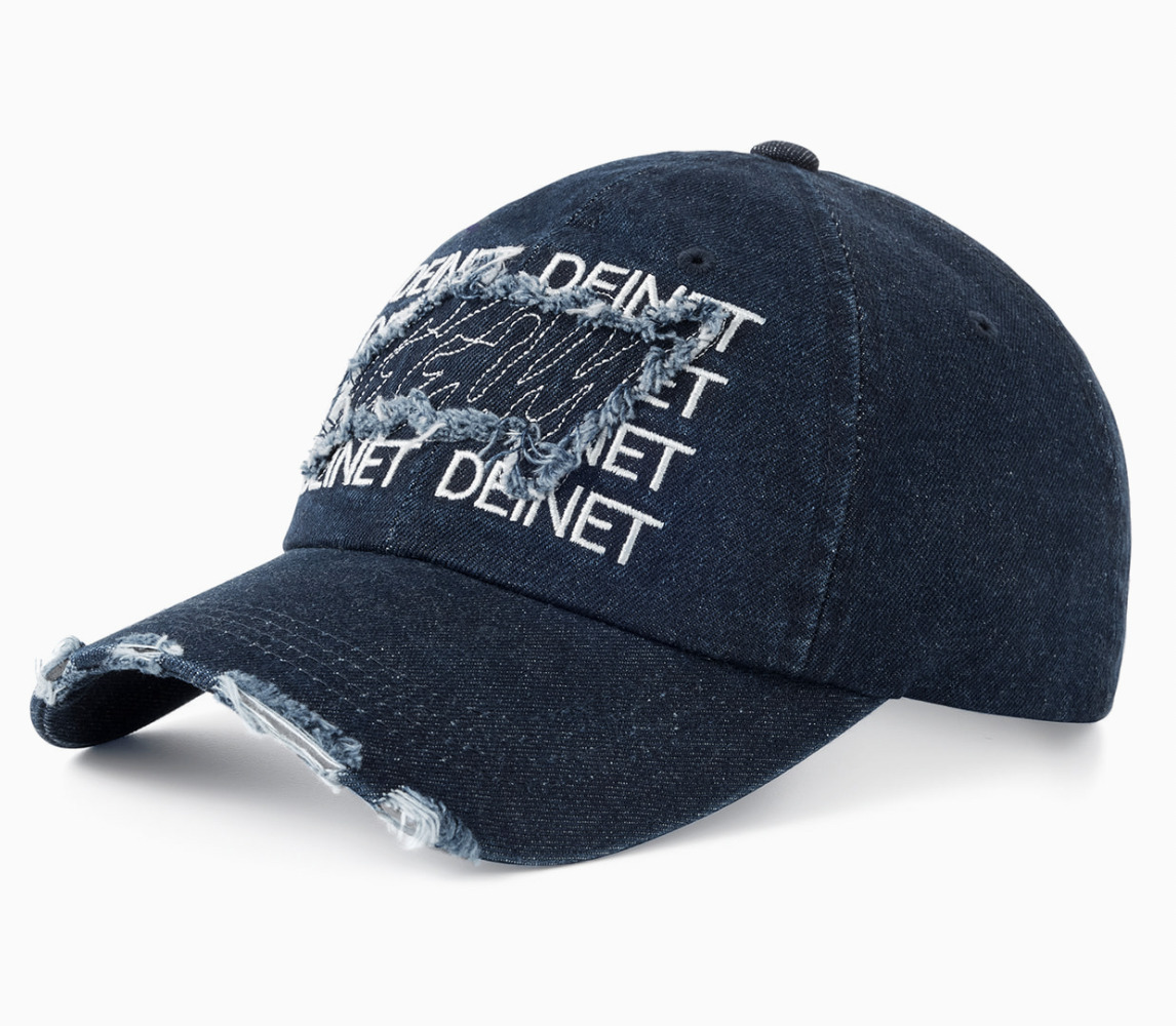 GGUM X DEINET】BALLCAP IN BLUE ☆TXT ヨンジュン コラボ (DEINET