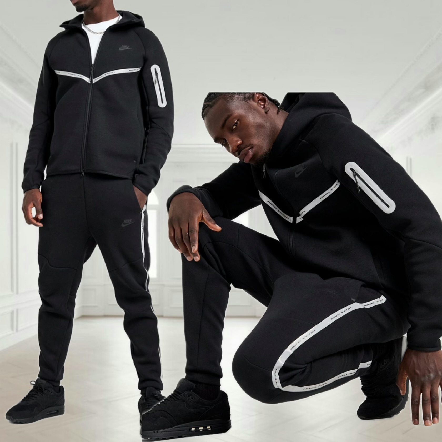 Nike テックフリース リフレクティブ 反射素材 セットアップ (Nike