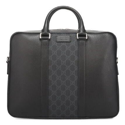 グッチ ミディアムブリーフケース 795461 FACU5 1000 ブラック (GUCCI