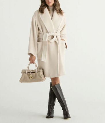 CLORURO＞Max Mara Studio アルパカバージンウールコート (Max Mara