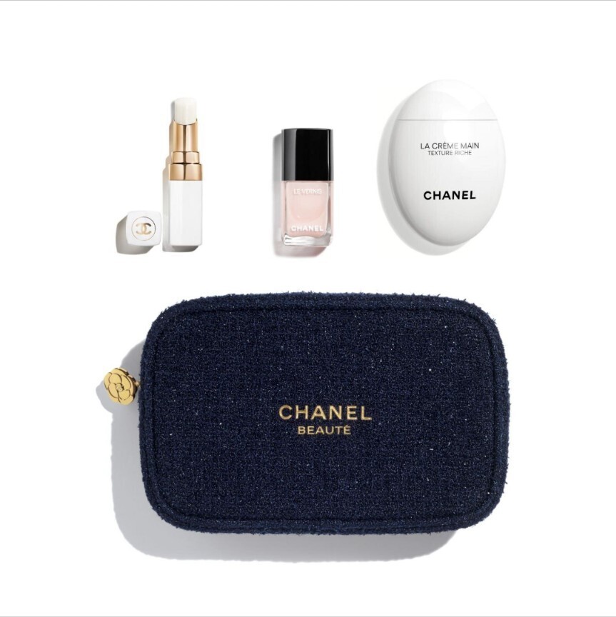 限定【CHANEL】リップ アンド ネイル ケア セット☆ホリデー (CHANEL