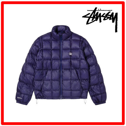 パープル（紫）系 STUSSY(ステューシー) ダウンジャケット(メンズ