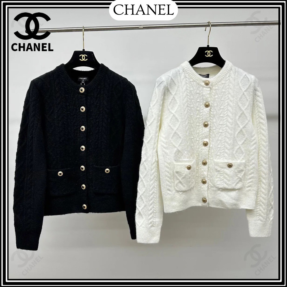 可憐な上質感【CHANEL】フェミニンカーディガン♡ (CHANEL