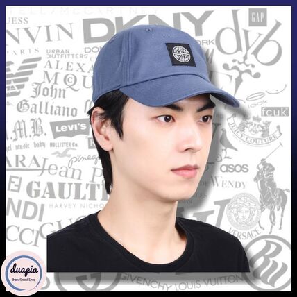 ブルー（青）系 STONE ISLAND(ストーンアイランド) キャップ(メンズ