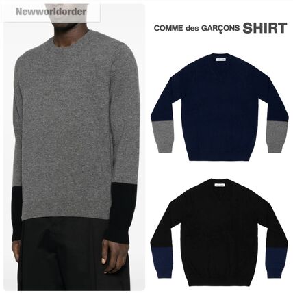 ネイビー（紺）系 COMME des GARCONS(コムデギャルソン) ニット