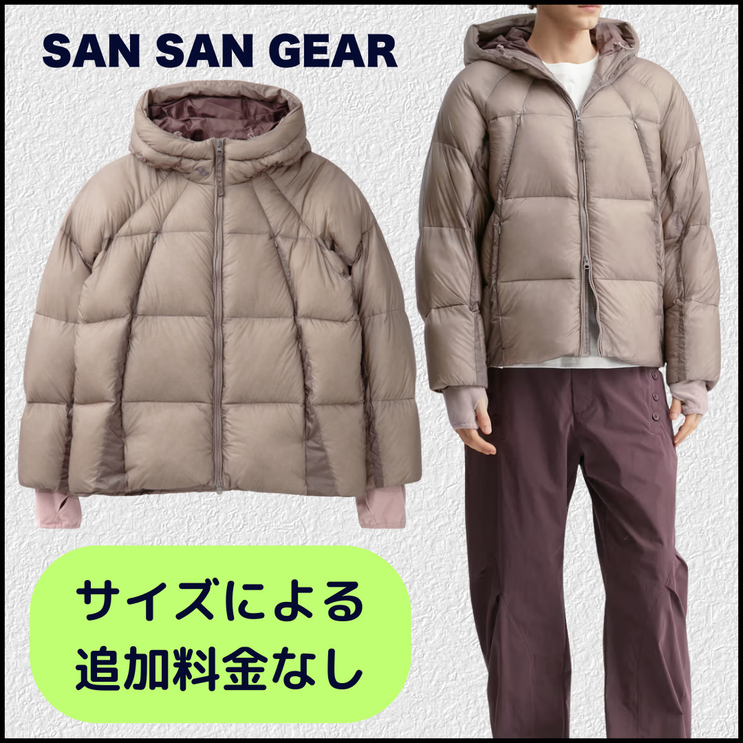 San San Gear】Shade Puffer Jacket（関税込み） (San San Gear/ダウン