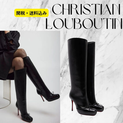 10cm以上 Christian Louboutin(クリスチャンルブタン) ロングブーツ