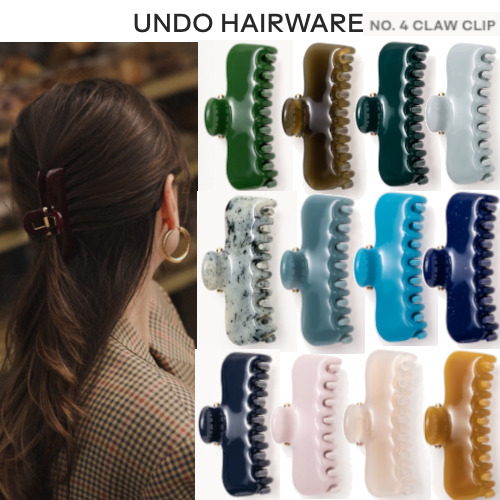 関税・送料無料【UNDO HAIRWARE】No.4 CLAW CLIP クリップ (UNDO