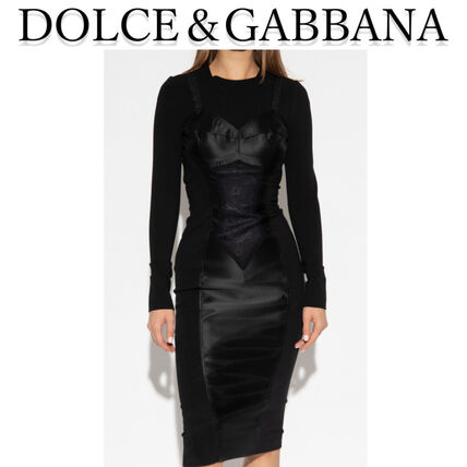 ブラック（黒）系 Dolce & Gabbana(ドルチェ&ガッバーナ) ワンピース