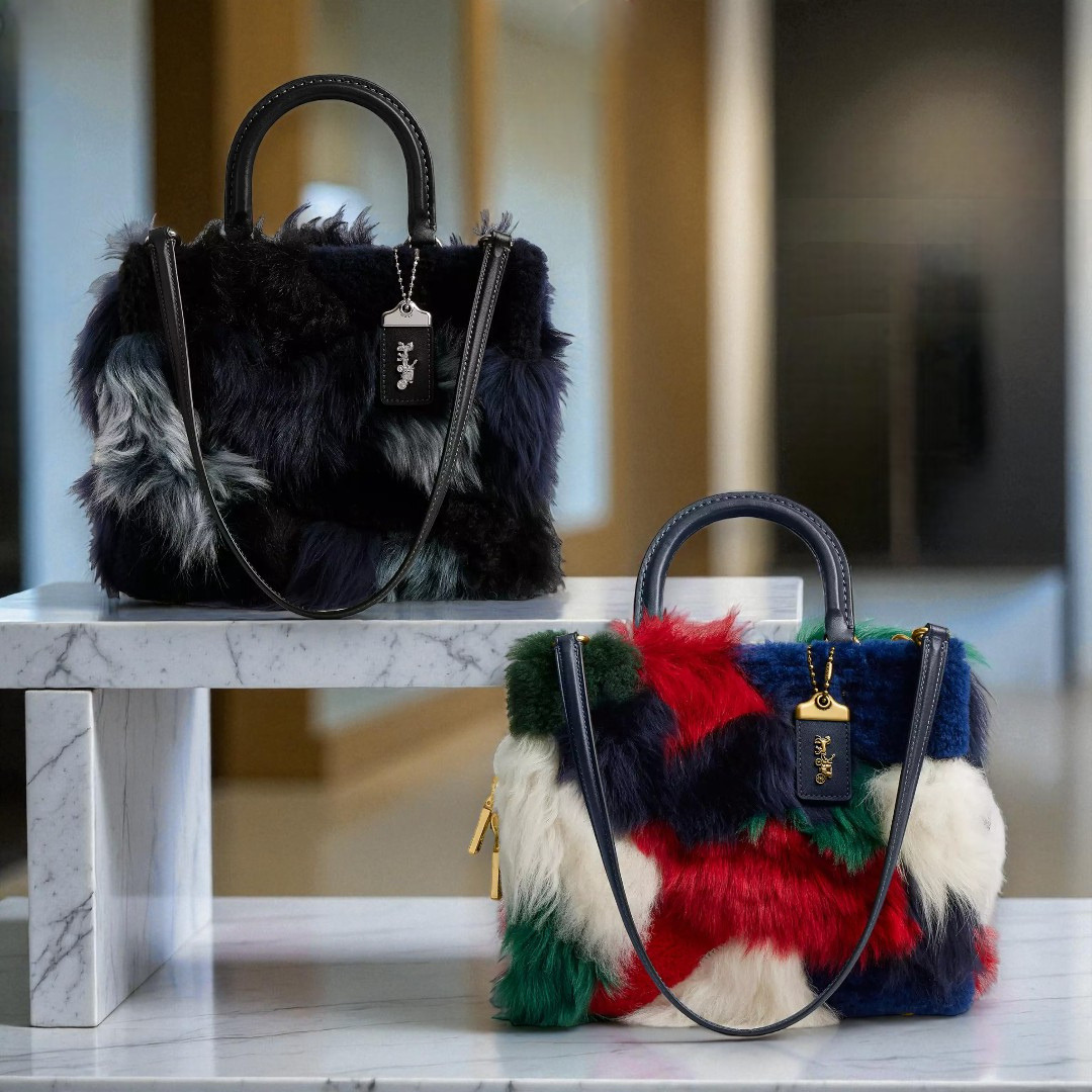 国内即発/すぐ届く/COACH/ローグ 25 パッチワーク お洒落 大人気