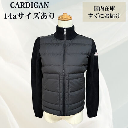 14A在庫あり☆MONCLER キッズニットダウンカーディガン 大人もOK
