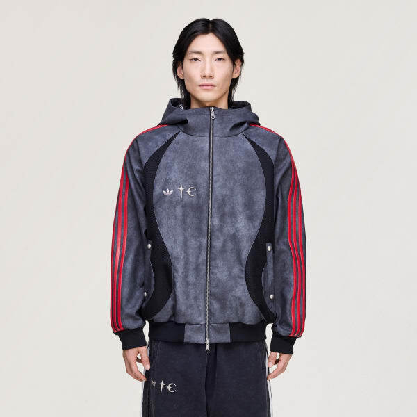 Adidas x Thug Club】Teamgeist Faux Leather Jacket☆正規品 (Thug