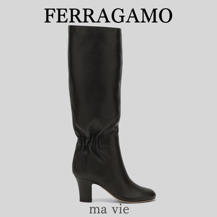 FERRAGAMO(フェラガモ) ロングブーツ(レディース) - ブランド通販のBUYMA