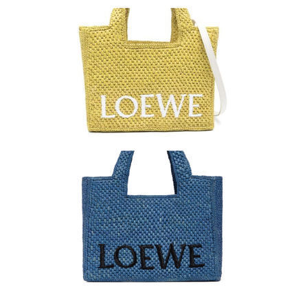 ミニ マイクロ スモール イエロー（黄色）系 LOEWE(ロエベ) かごバッグ