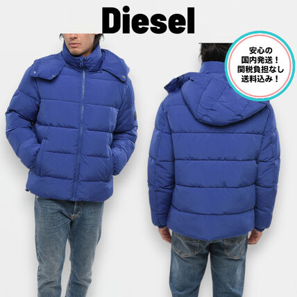 ブルー（青）系 S DIESEL(ディーゼル) ダウンジャケット(メンズ